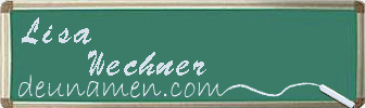 Lisa Wechner Visitenkarte